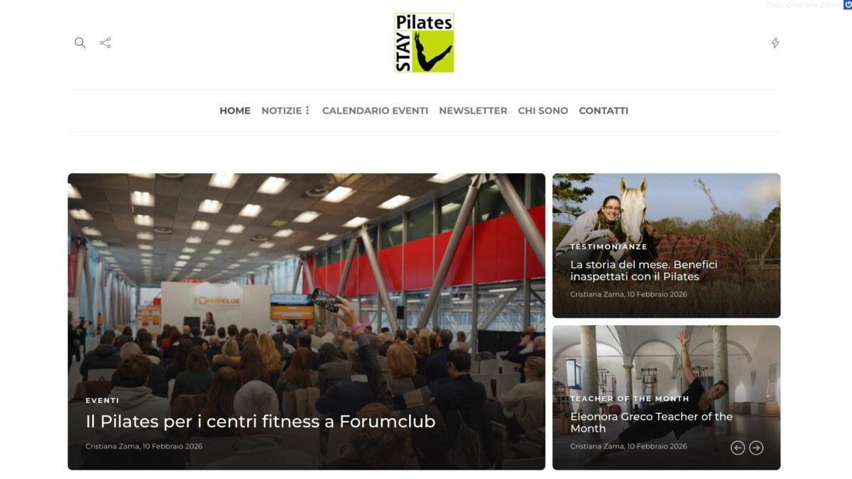 Stay Pilates è di nuovo online con un nuovo look