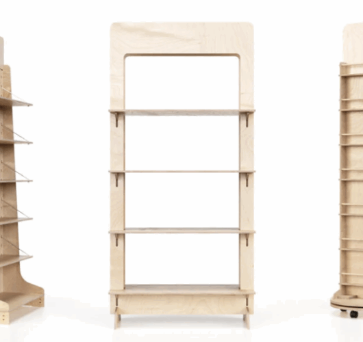 Espositori di legno
