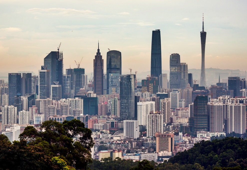 Vista di Guangzhou