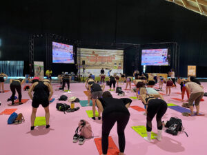 Powerade Hydro Pilates Stage